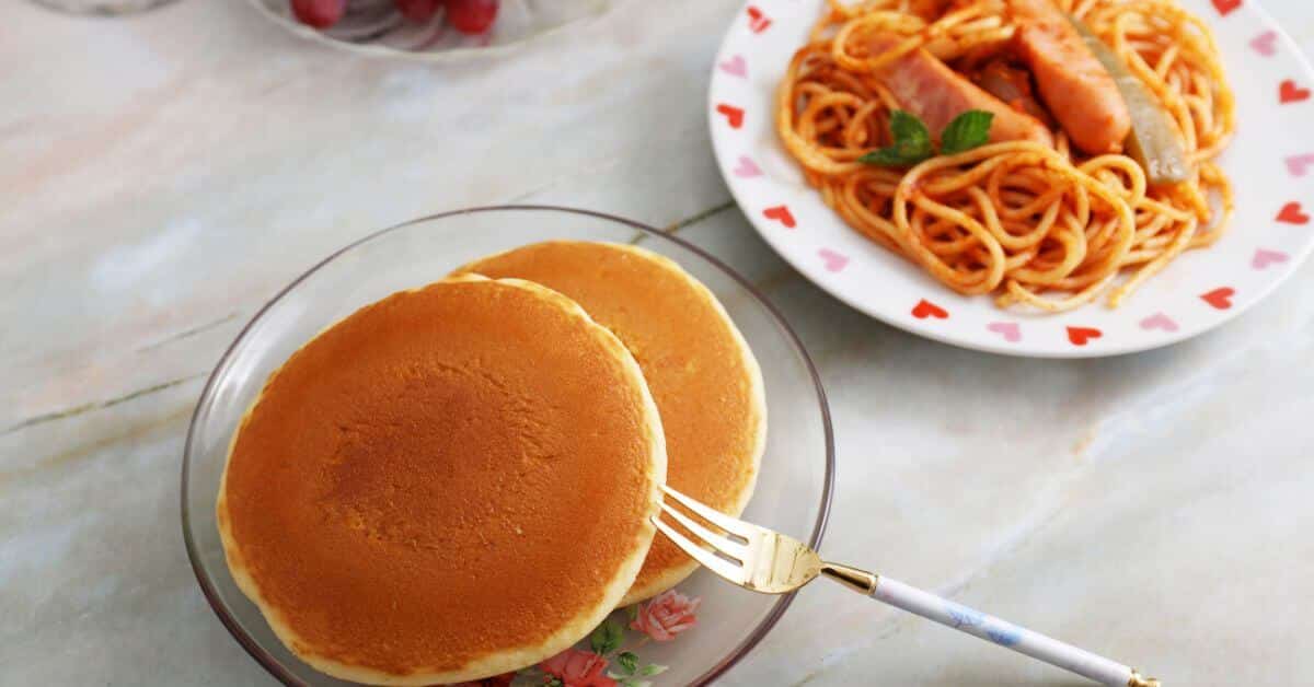 Serving and Presentation Ideas Pancake spaghetti