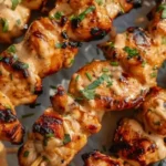 Bang Bang Chicken Skewers