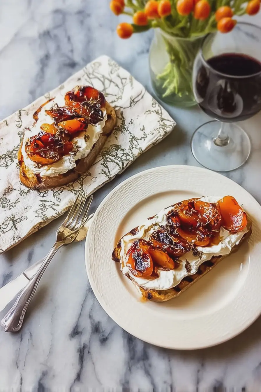 The Tartine I Make Every Weekend — Caramelized Apricot & Ricotta