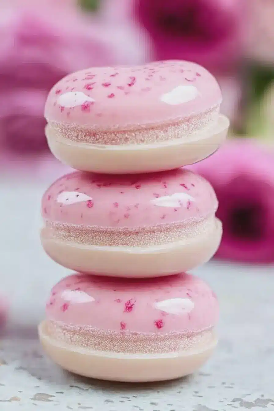 How I Perfected Delicate Lychee Rose Macarons with Real Lychees