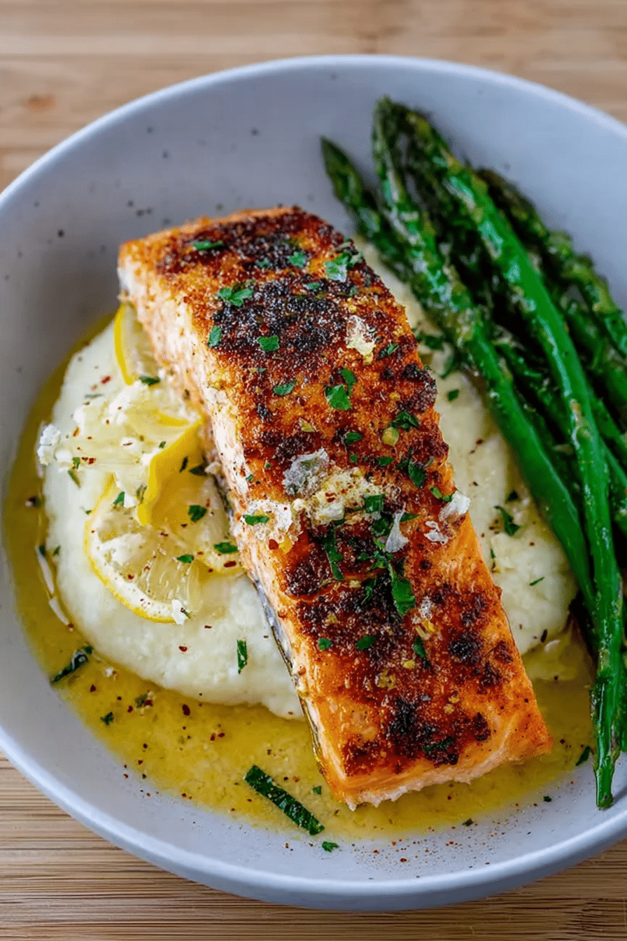 Baked Lemon Garlic Butter Salmon - A Quick and Easy Dinner Recipe