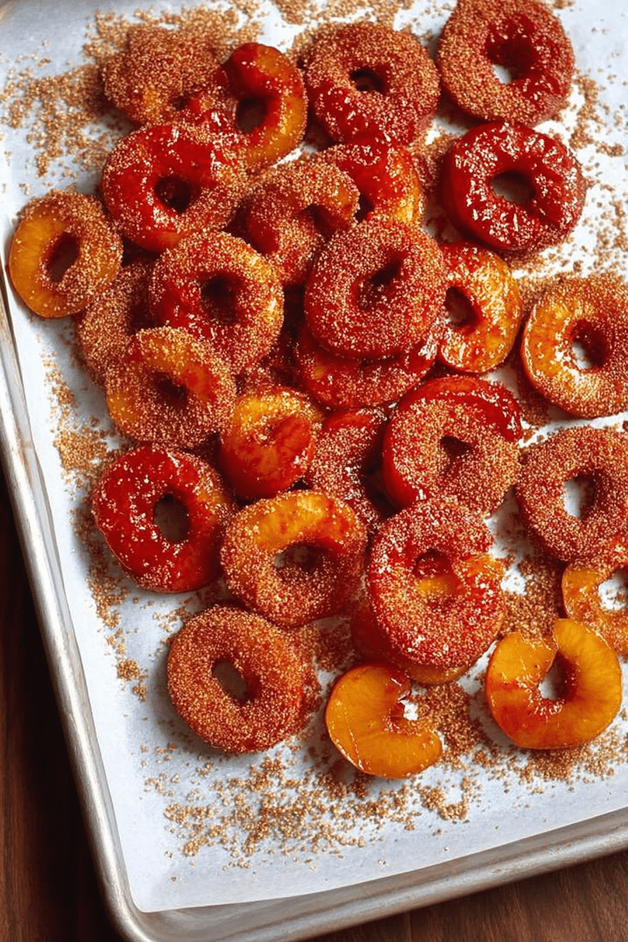 Chamoy peach rings