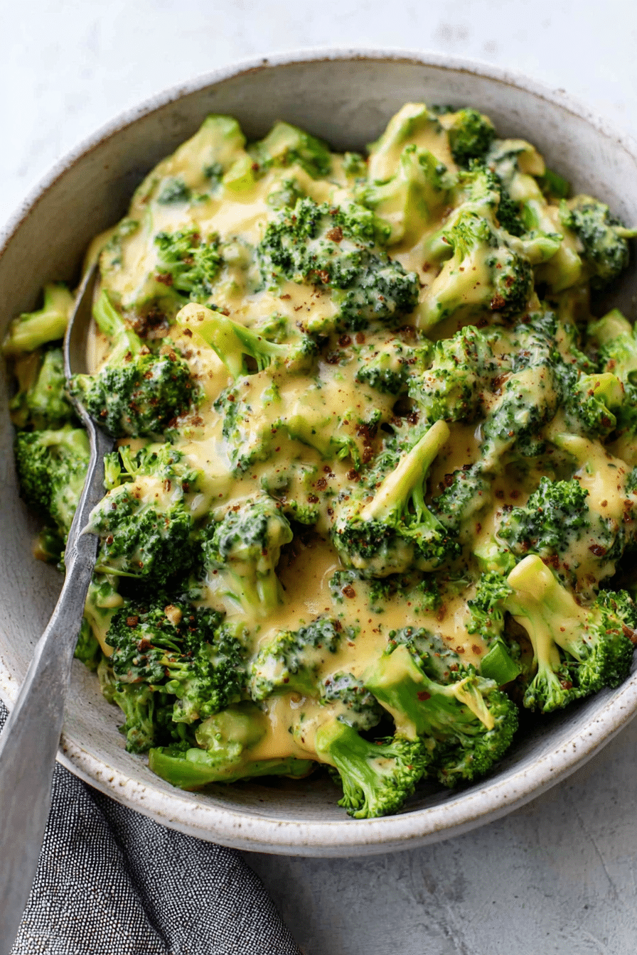 The Cheesy Broccoli I Make Every Week — Quick & Kid-Friendly