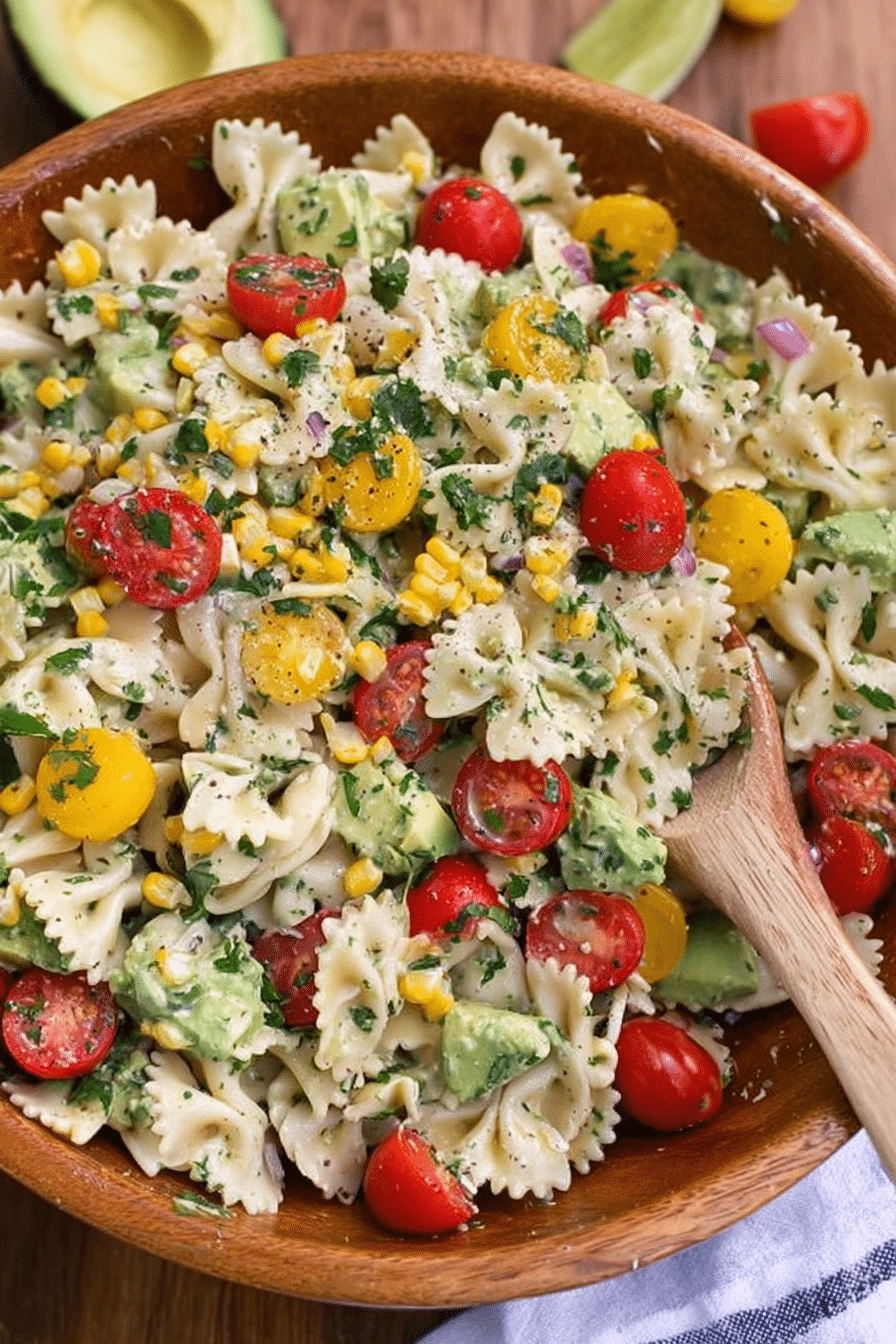 Cilantro Lime Pasta Salad