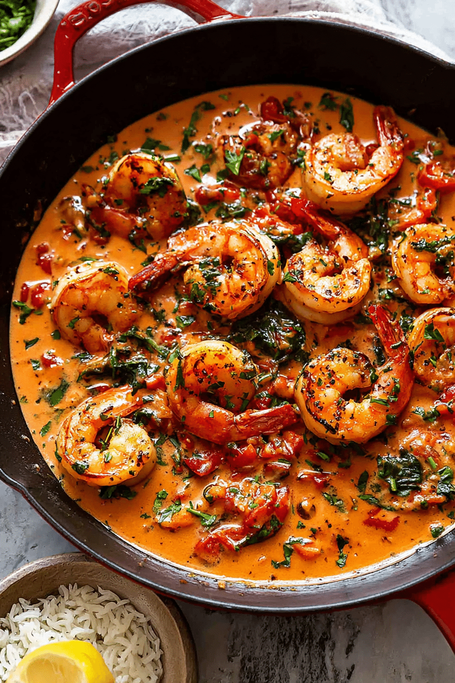 The Best Creamy Garlic-Paprika Shrimp Skillet — Ready in 30 Minutes