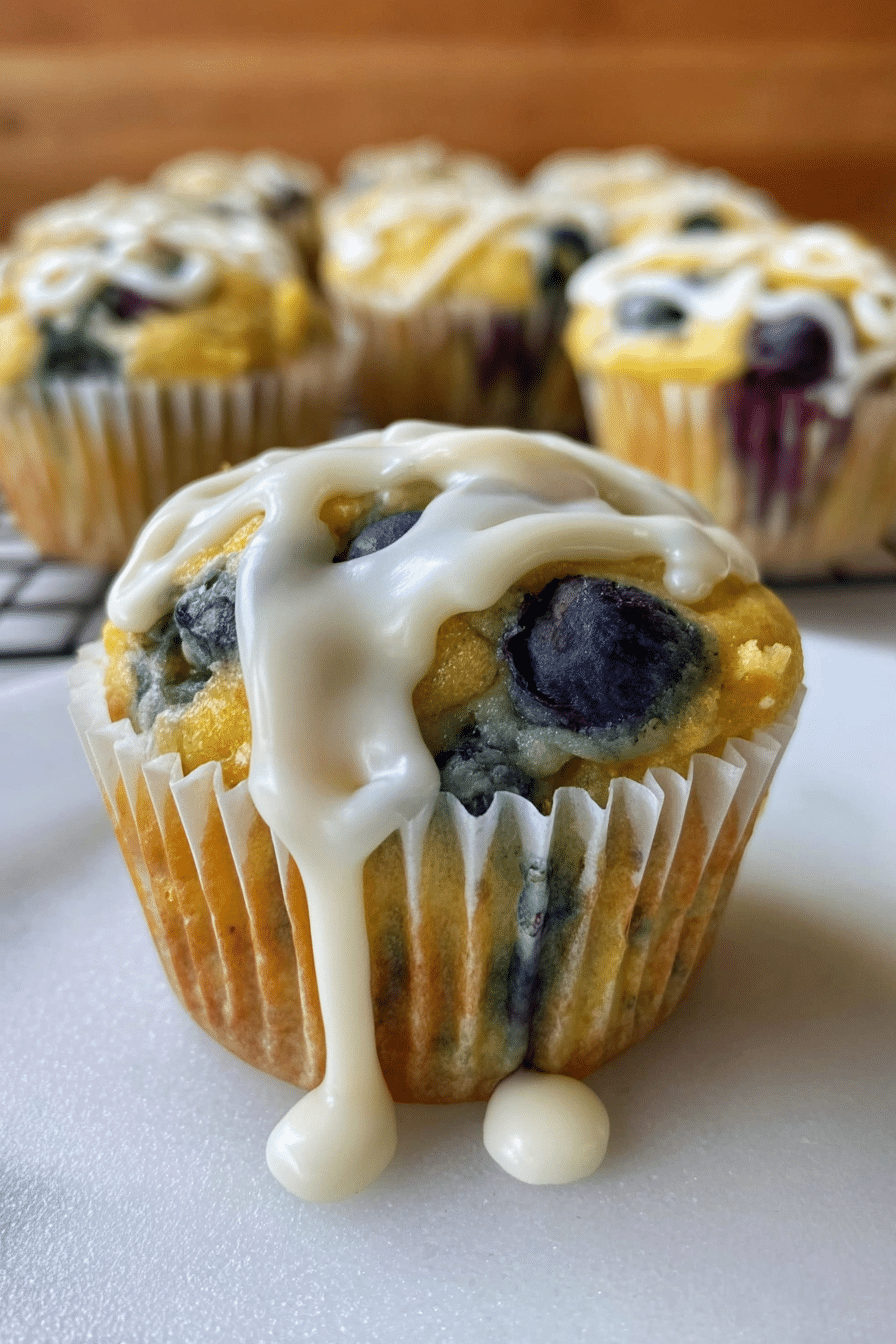 The Lemon Blueberry Cupcakes Everyone Raves About