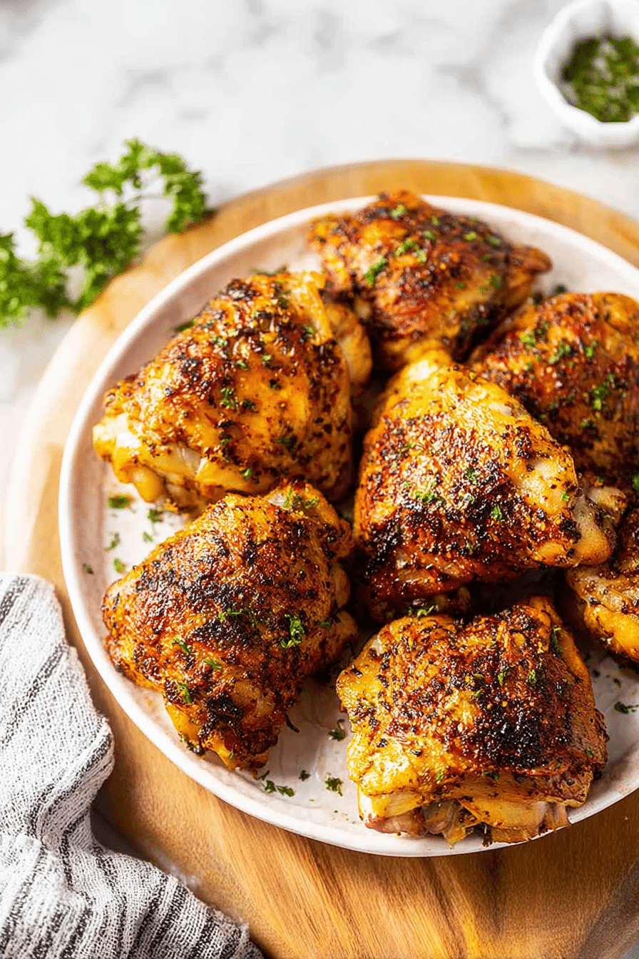 Oven Baked Chicken Thighs: The Easy, Juicy Recipe Everyone Loves