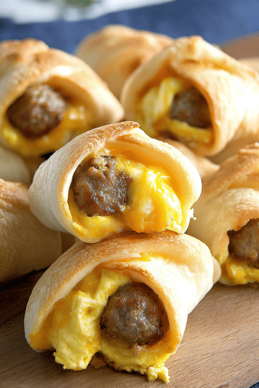 Easy Sausage and Egg Roll Ups: The Perfect Kid-Approved Breakfast